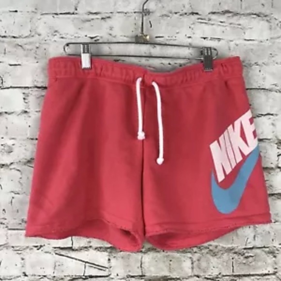nike womens sweat shorts